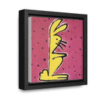 Bunny Baby Gallery Canvas Wraps, Square Frame