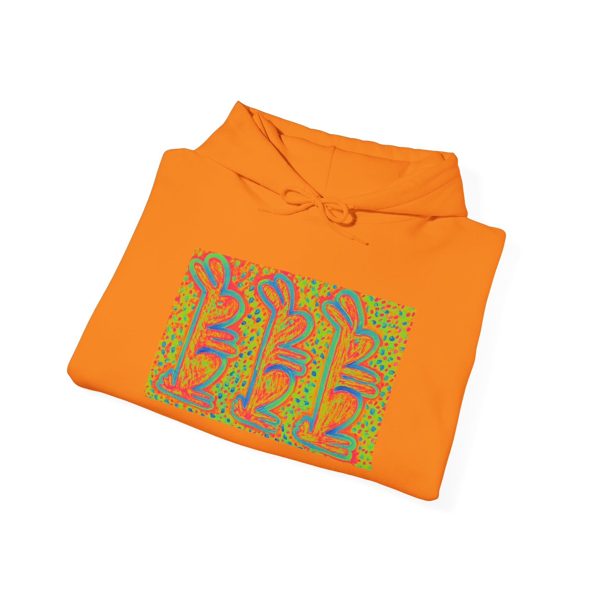 Cyber Bunny Unisex Heavy Blend™ Hooded Sweatshirt