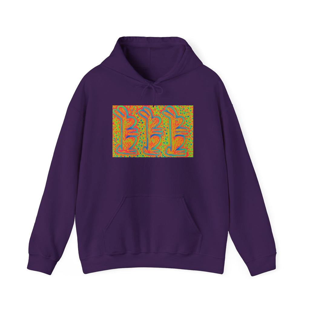 Cyber Bunny Unisex Heavy Blend™ Hooded Sweatshirt