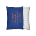 Faux Suede Square Pillowcase