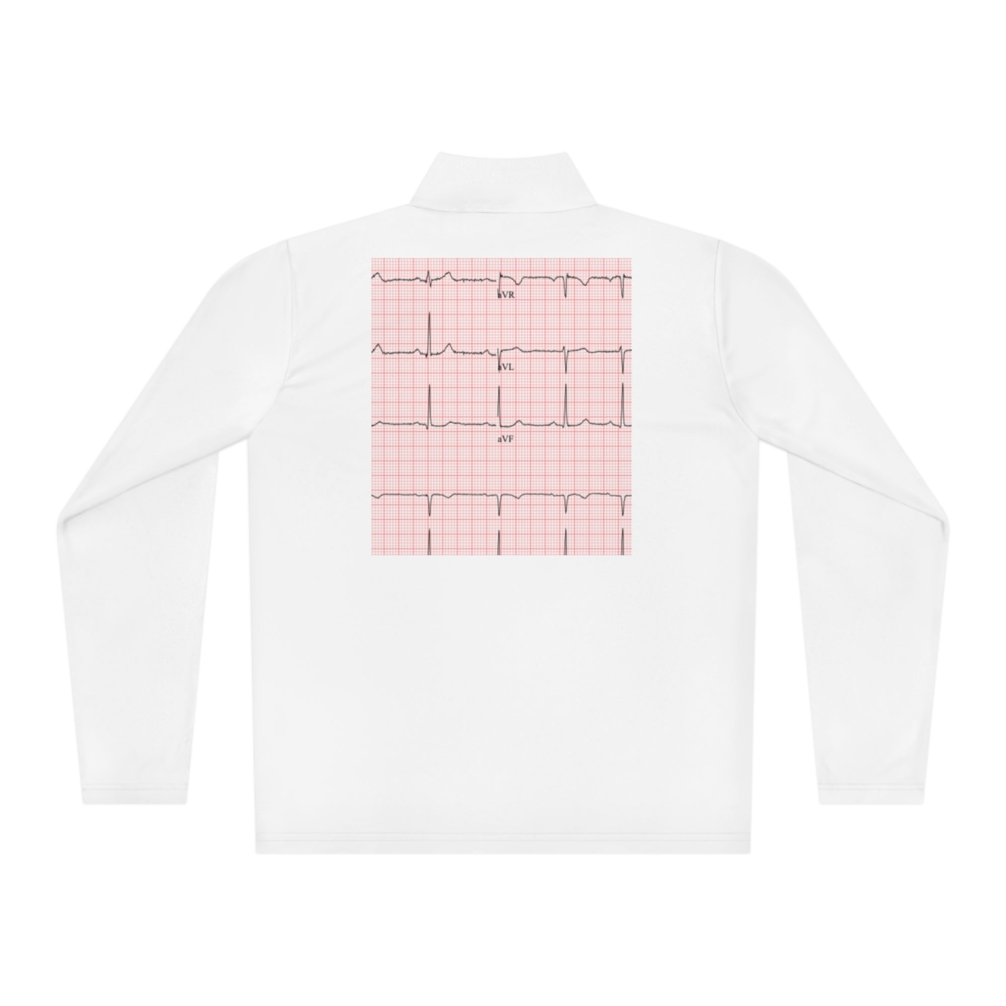 Ekg Unisex Quarter-Zip Pullover