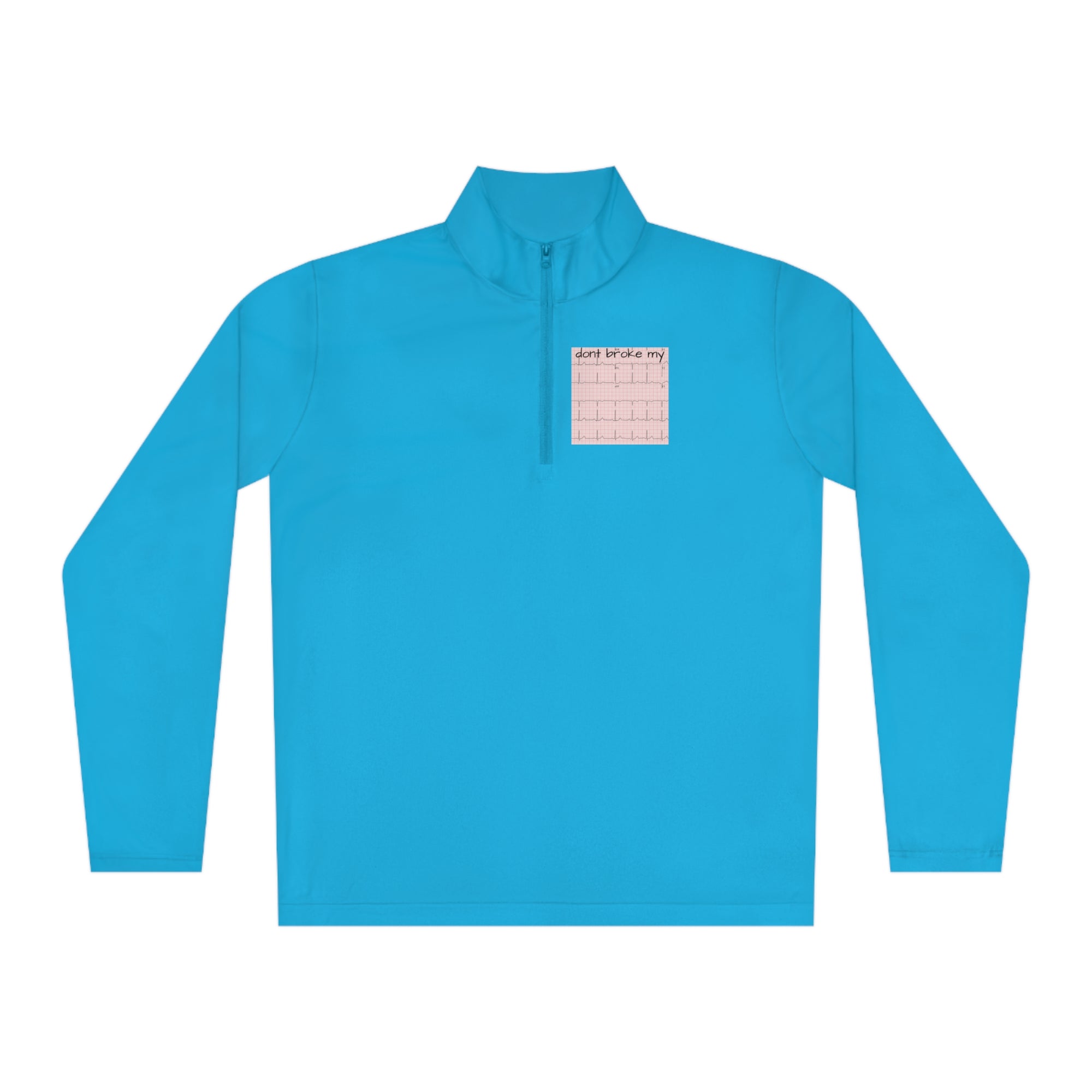 Ekg Unisex Quarter-Zip Pullover