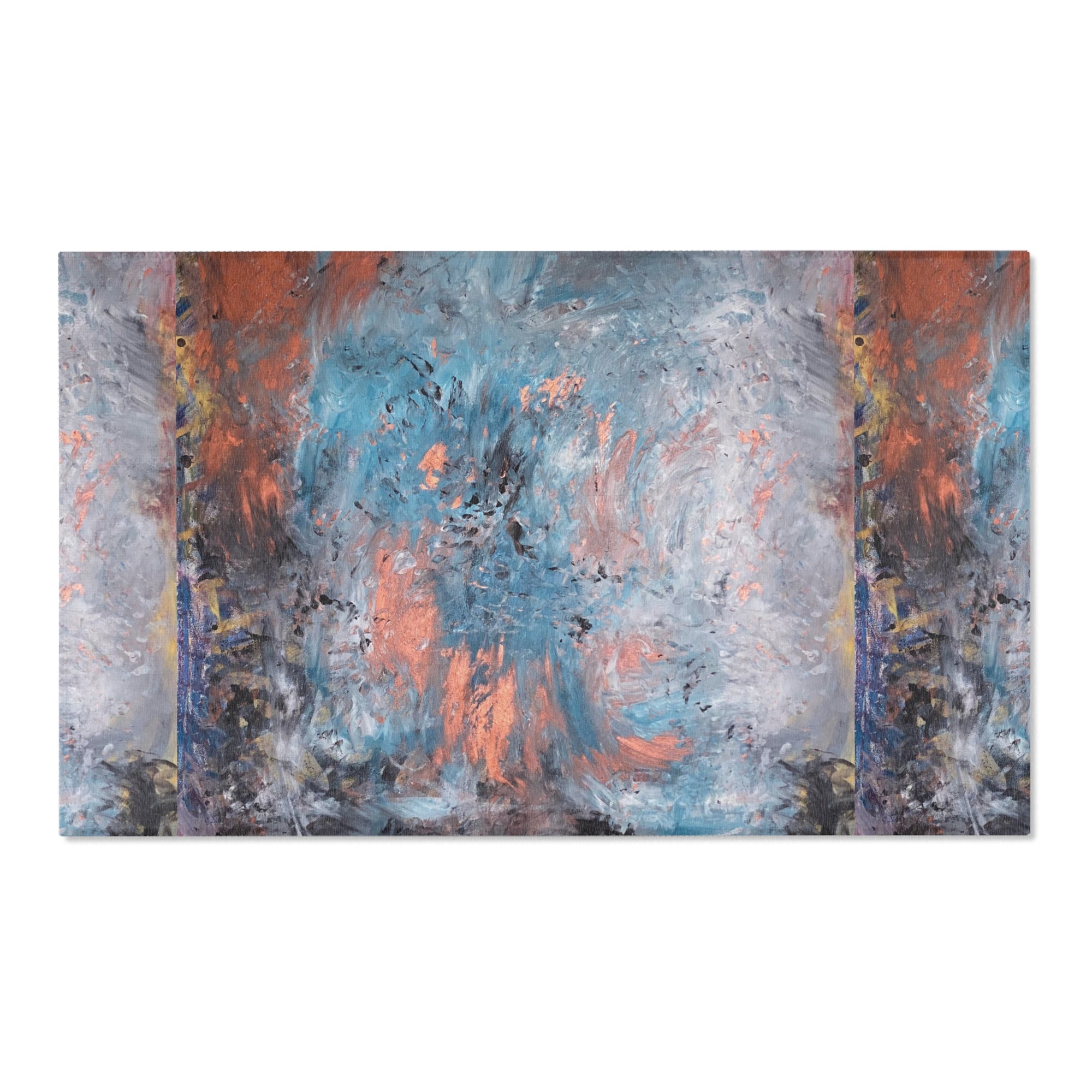 Abstract Area Rug | Bohemian Home Décor, Living Room Accent, Unique Floor Mat, Stylish Carpet, Cozy Indoor Rugs