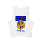 Women's Micro Rib Racer Tank Top