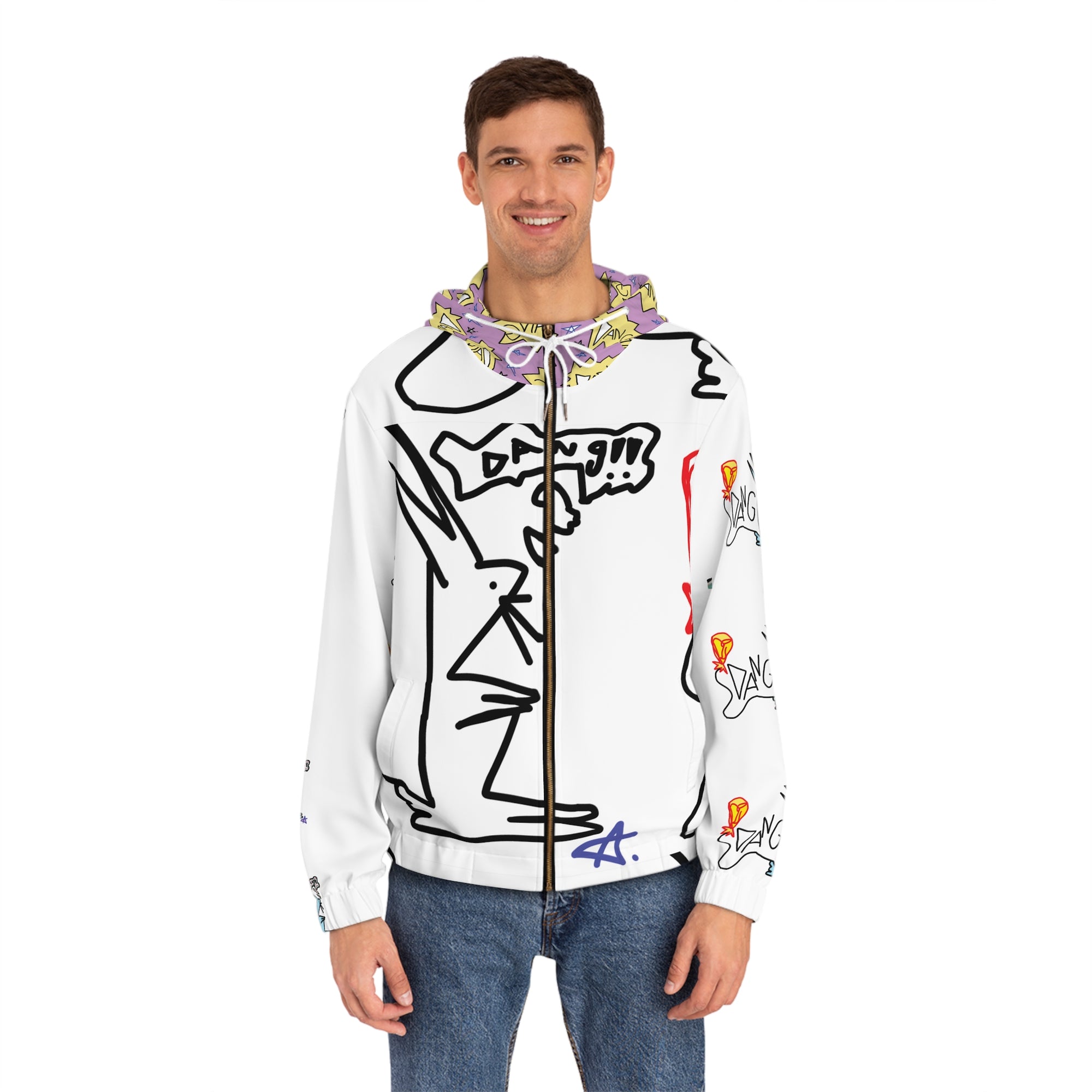 Full-Zip Hoodie - Can't Keep Losing You Design