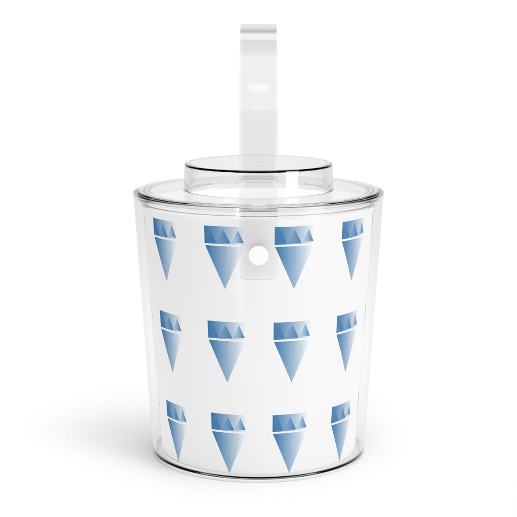 Ice Bucket with Tongs