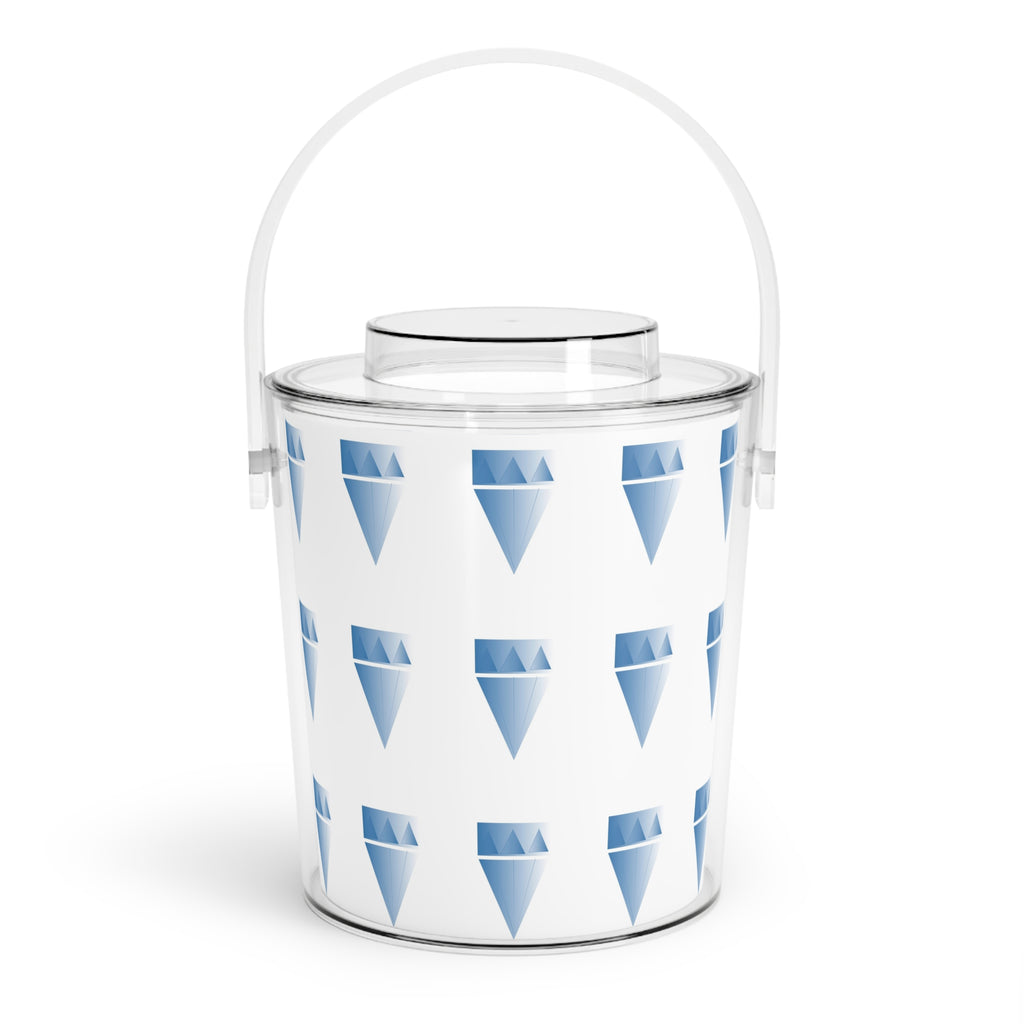 Ice Bucket with Tongs