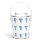 Ice Bucket with Tongs