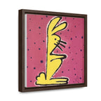 Bunny Baby Gallery Canvas Wraps, Square Frame