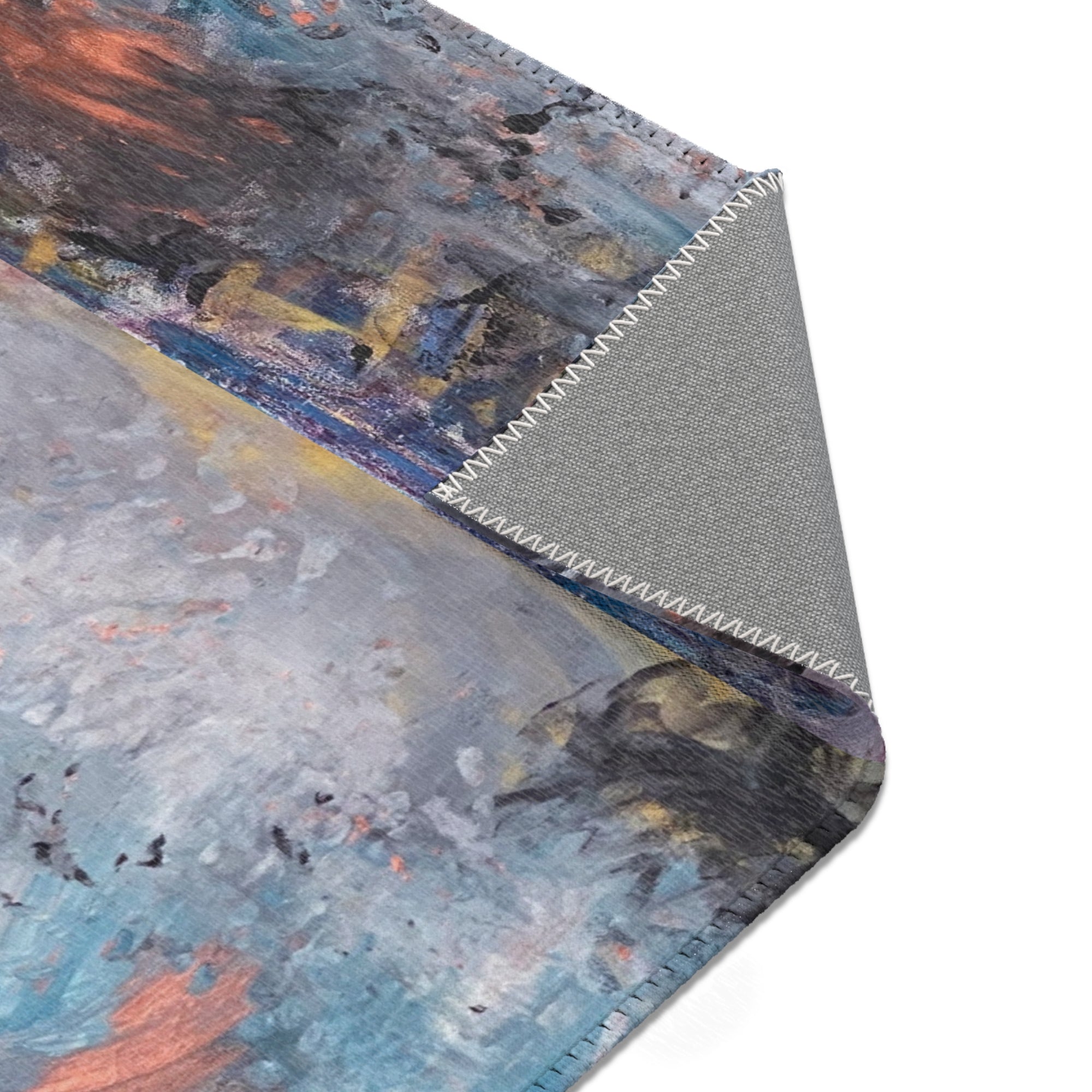 Abstract Area Rug | Bohemian Home Décor, Living Room Accent, Unique Floor Mat, Stylish Carpet, Cozy Indoor Rugs