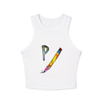 Women's Micro Rib Racer Tank Top