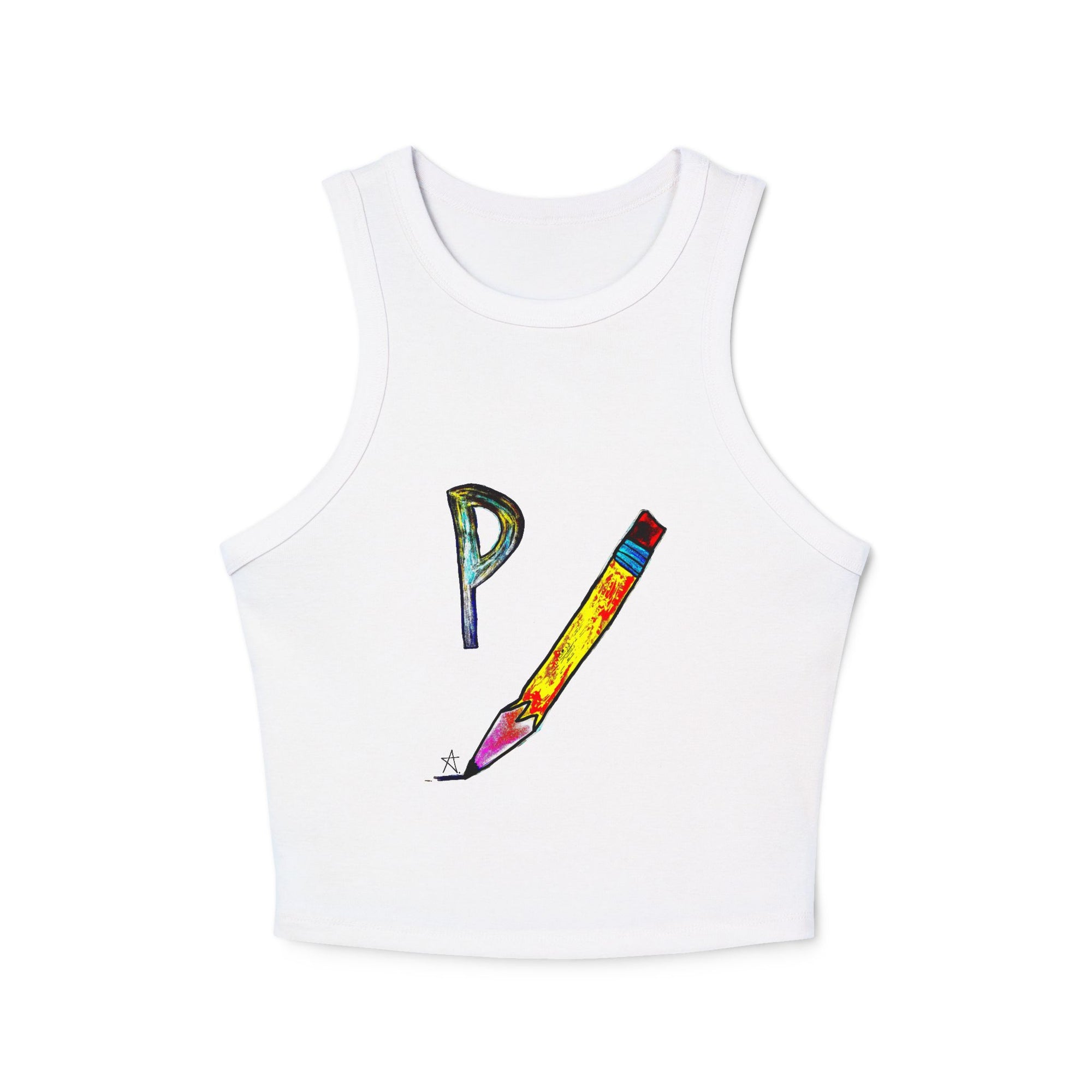 Women's Micro Rib Racer Tank Top