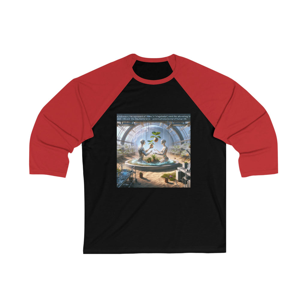 Unisex 3\4 Sleeve Baseball Tee