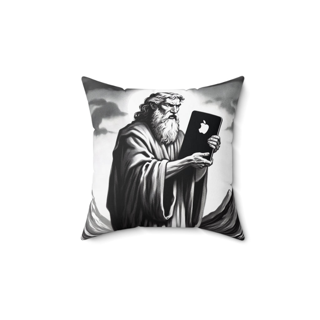 Tablet Spun Polyester Square Pillow