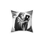 Tablet Spun Polyester Square Pillow