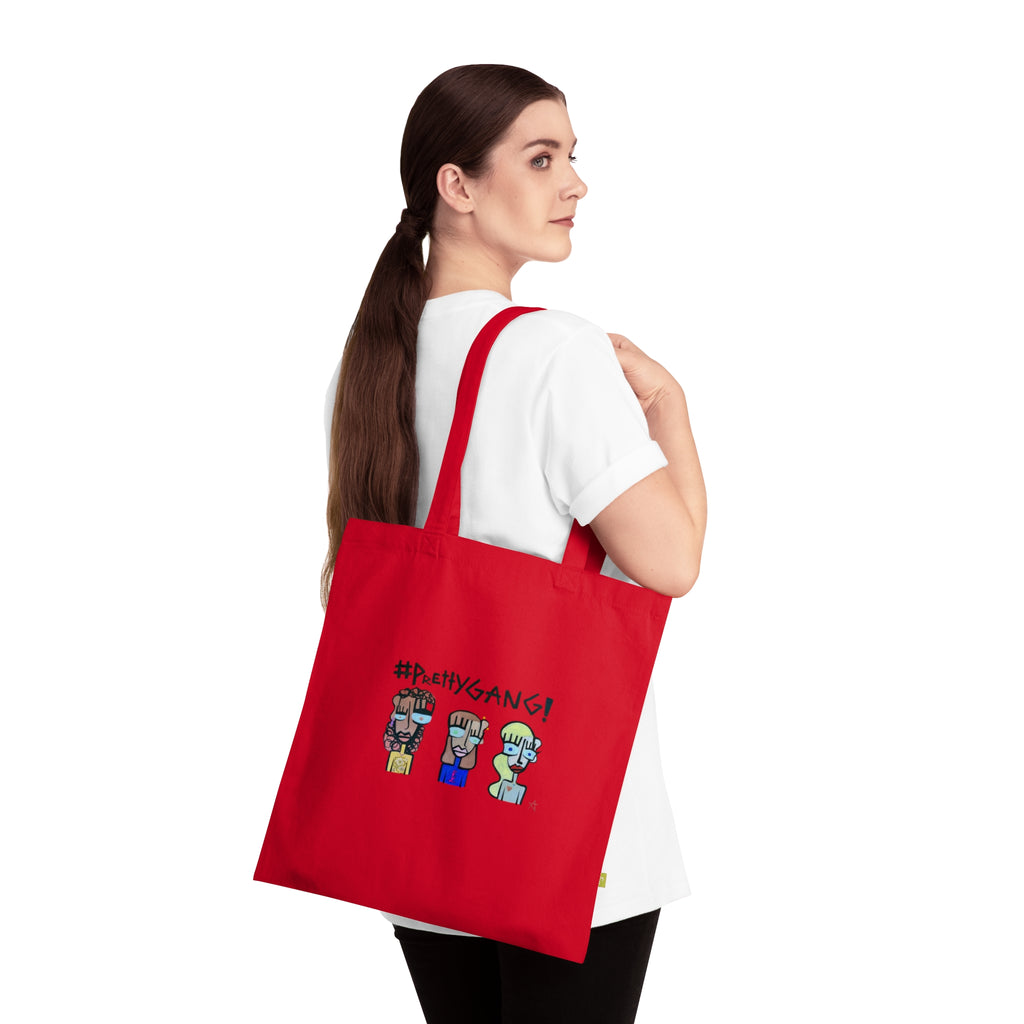 Pretty Organic Cotton Tote Bag