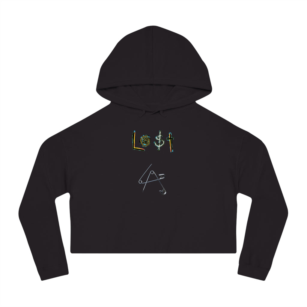 Lo$t in LA Women’s Cropped Hooded Sweatshirt