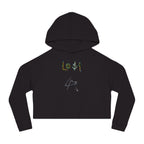 Lo$t in LA Women’s Cropped Hooded Sweatshirt
