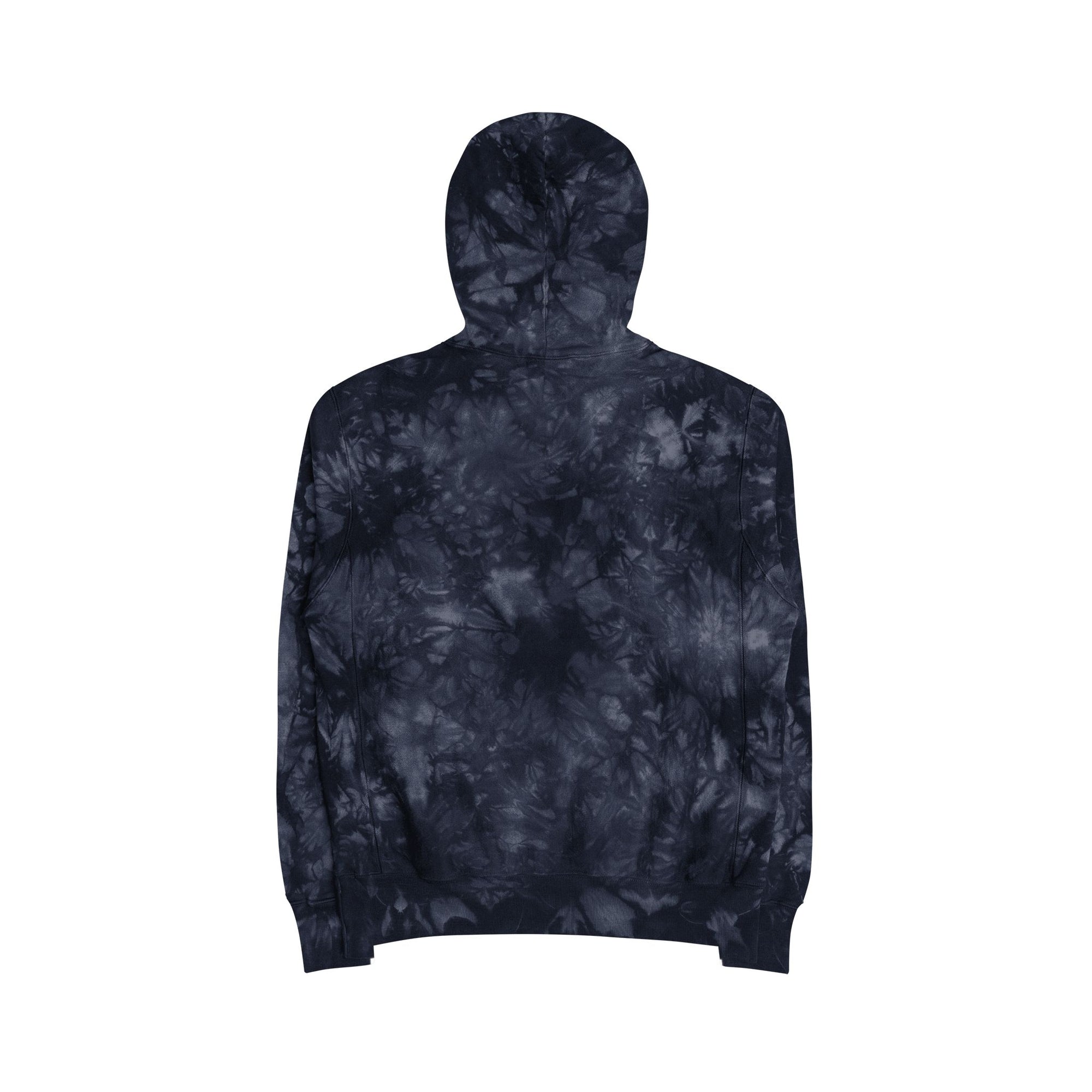 Unisex Tie-Dye Hoodie with Embroidery - Stylish Casual Wear