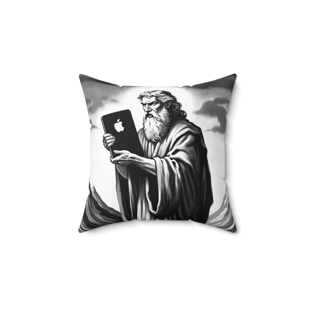 Tablet Spun Polyester Square Pillow
