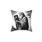 Tablet Spun Polyester Square Pillow
