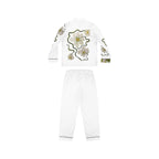 Women's Satin Pajamas (AOP)