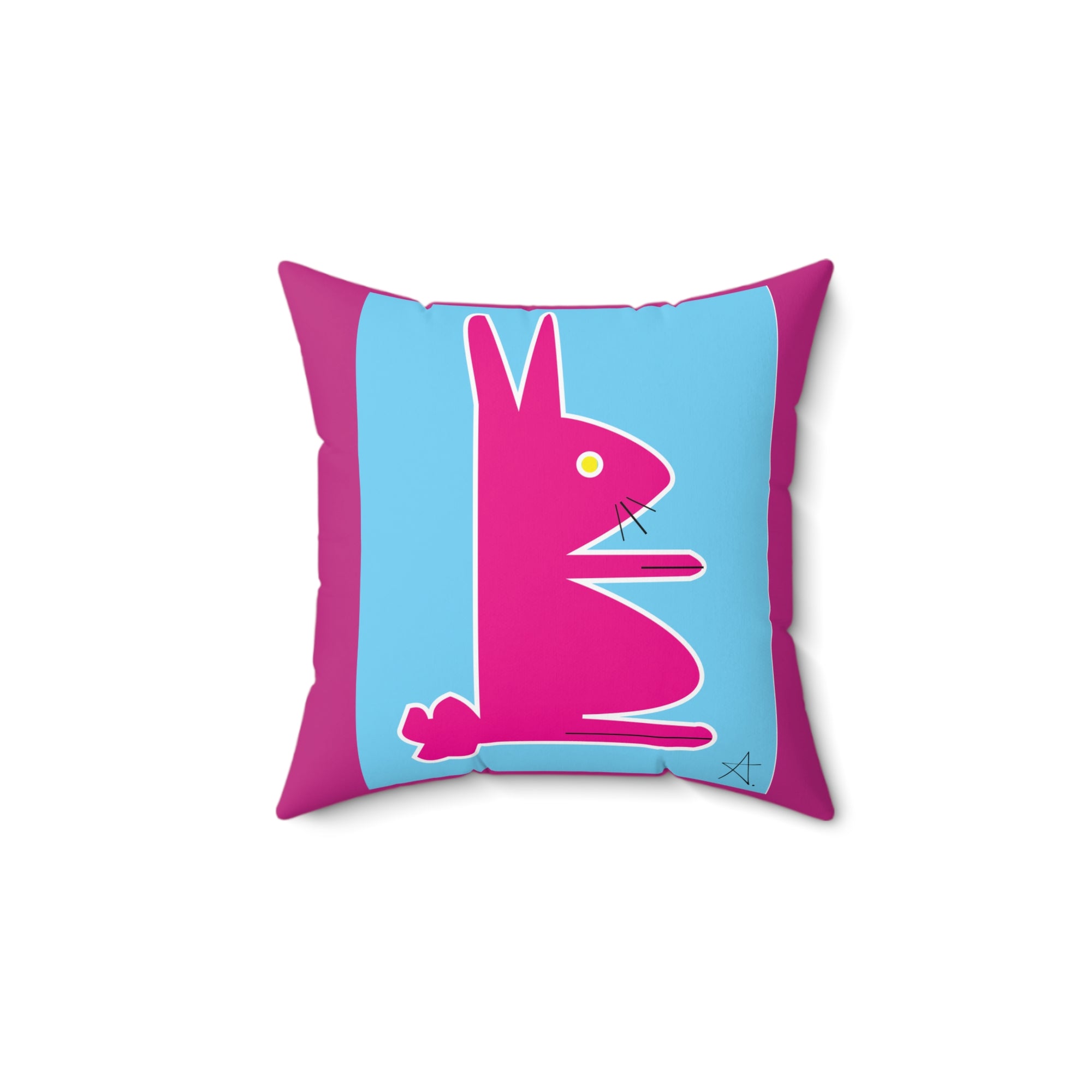 Digital Bunny Pillow