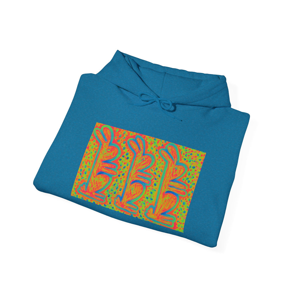 Cyber Bunny Unisex Heavy Blend™ Hooded Sweatshirt