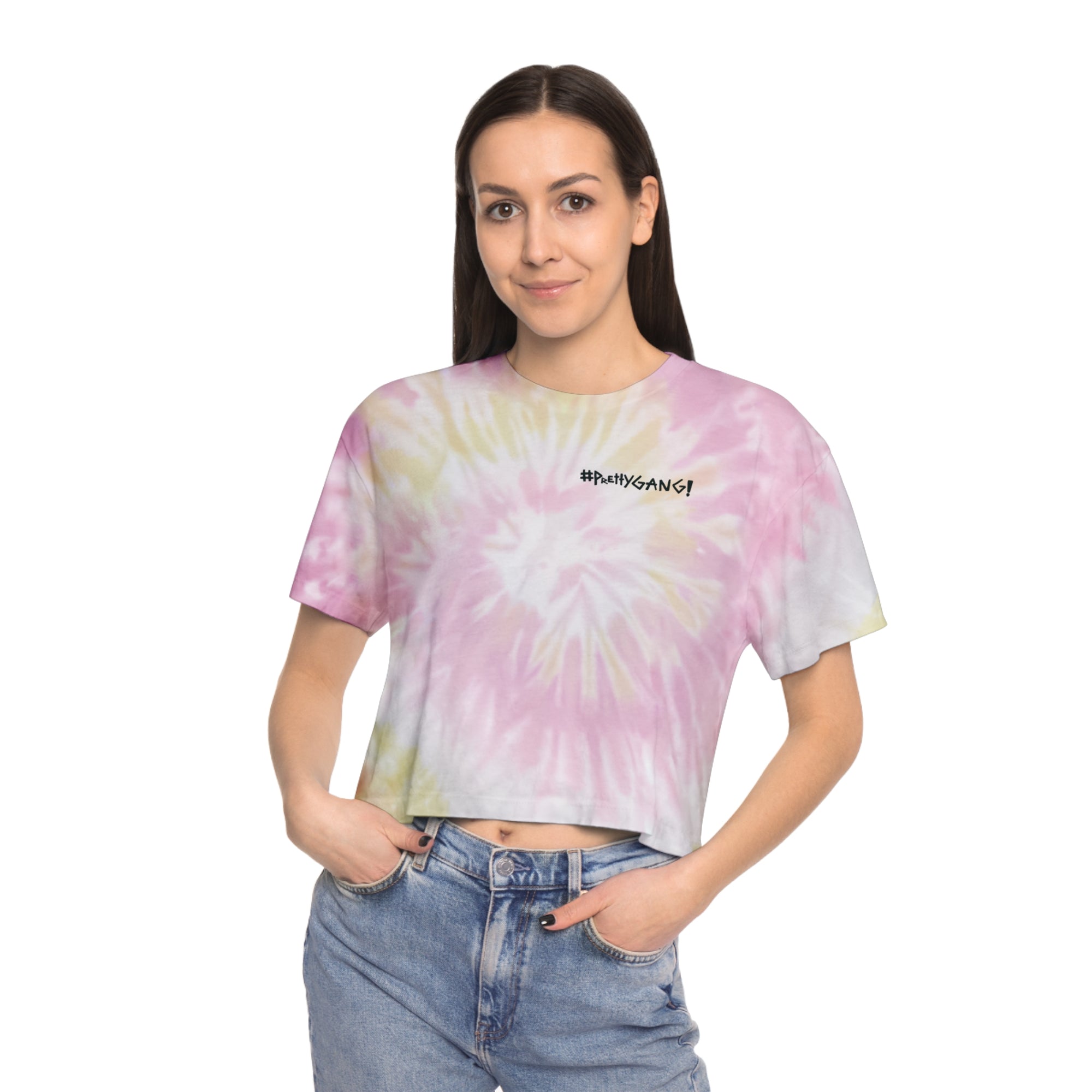 Women's Tie-Dye Crop Tee