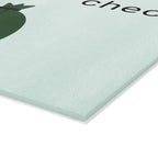 Cut The Check Glass Cutting Board