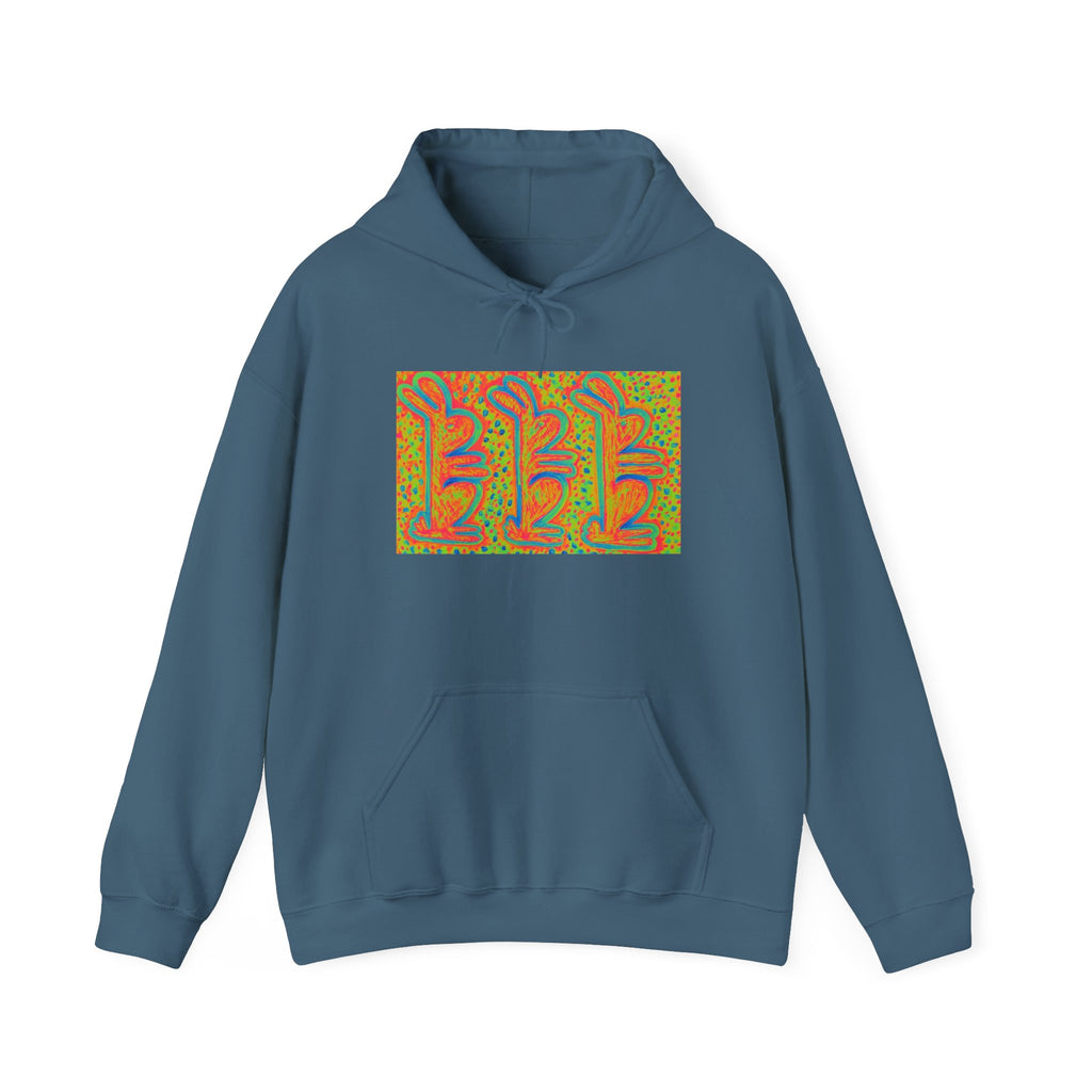 Cyber Bunny Unisex Heavy Blend™ Hooded Sweatshirt