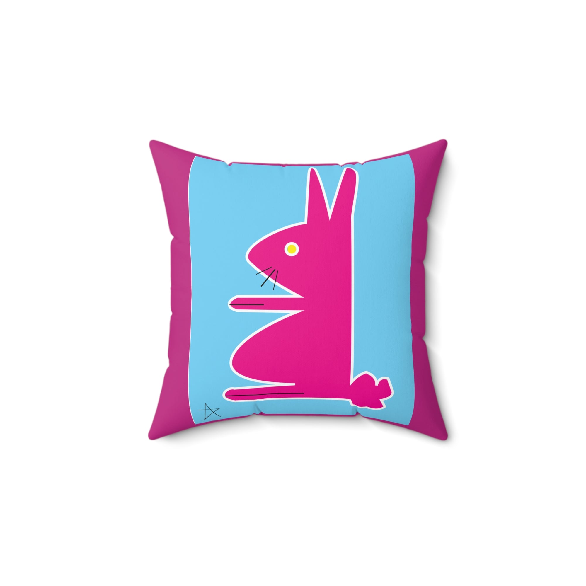 Digital Bunny Pillow