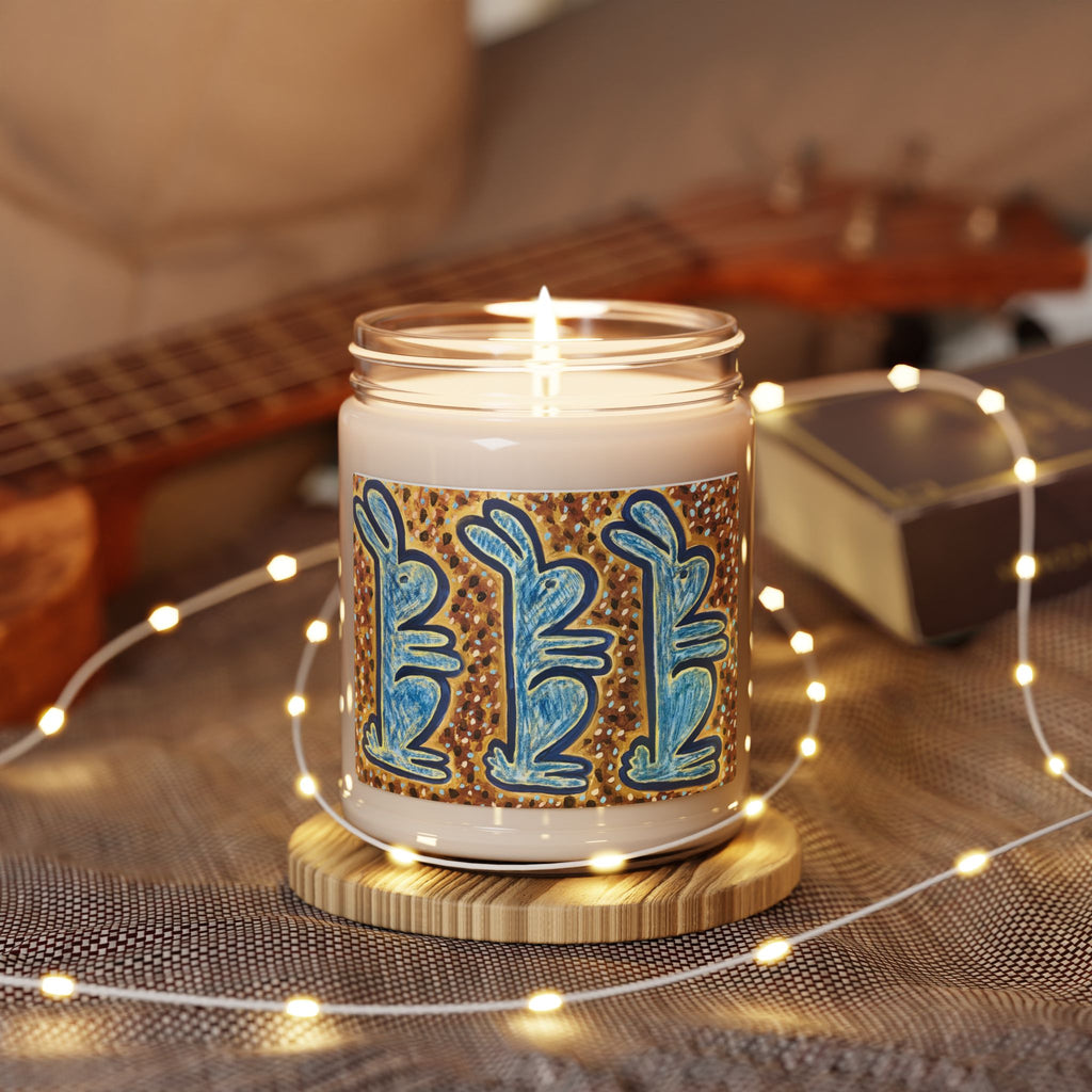 Artistic Rabbit Design Soy Candle, Handmade Eco-Friendly Gift for Home, Aromatherapy Vanilla & Cinnamon Candle, Spring Decor, Birthday [...]
