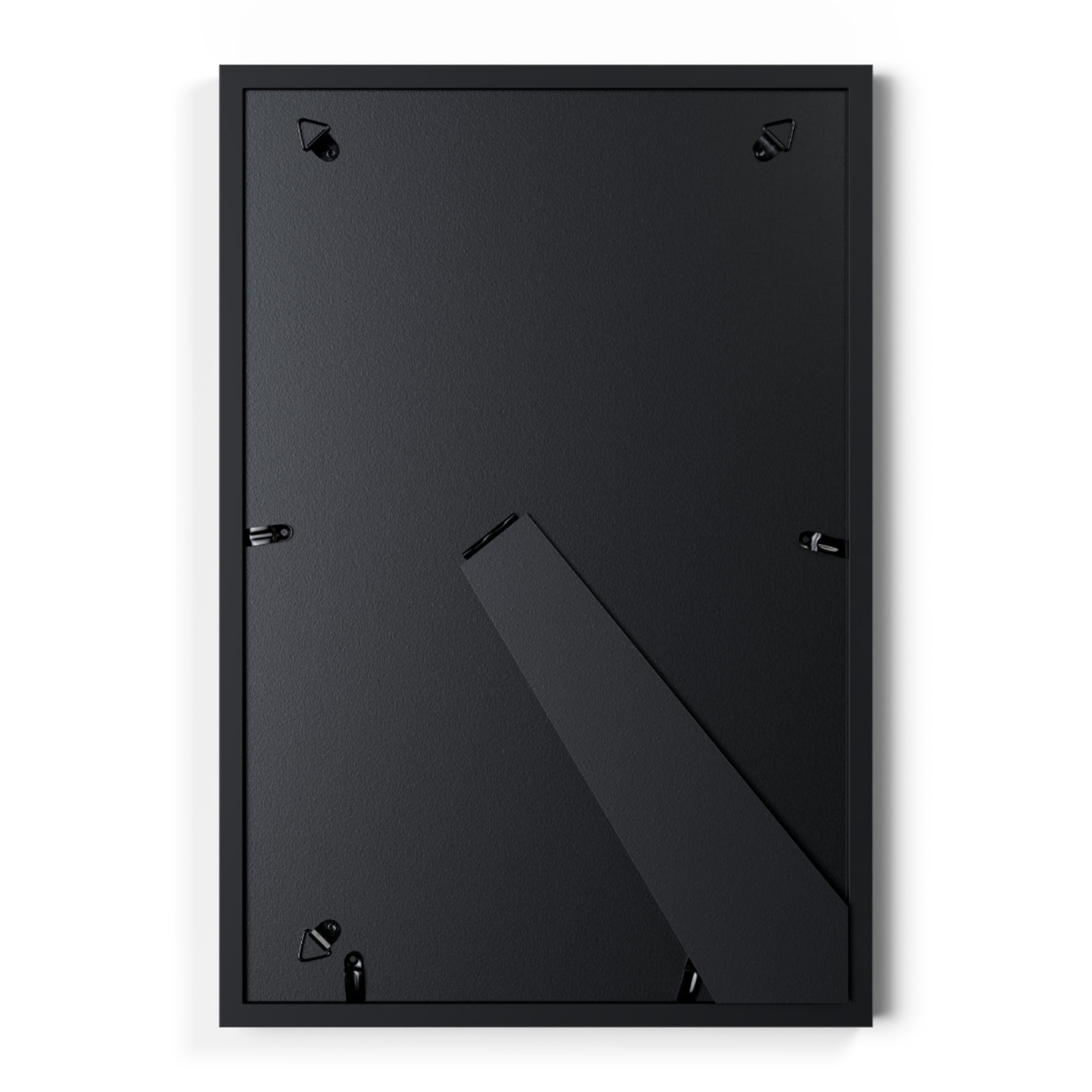 Cyber Zebra Framed Posters, Black
