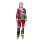 Women's Satin Pajamas (AOP)
