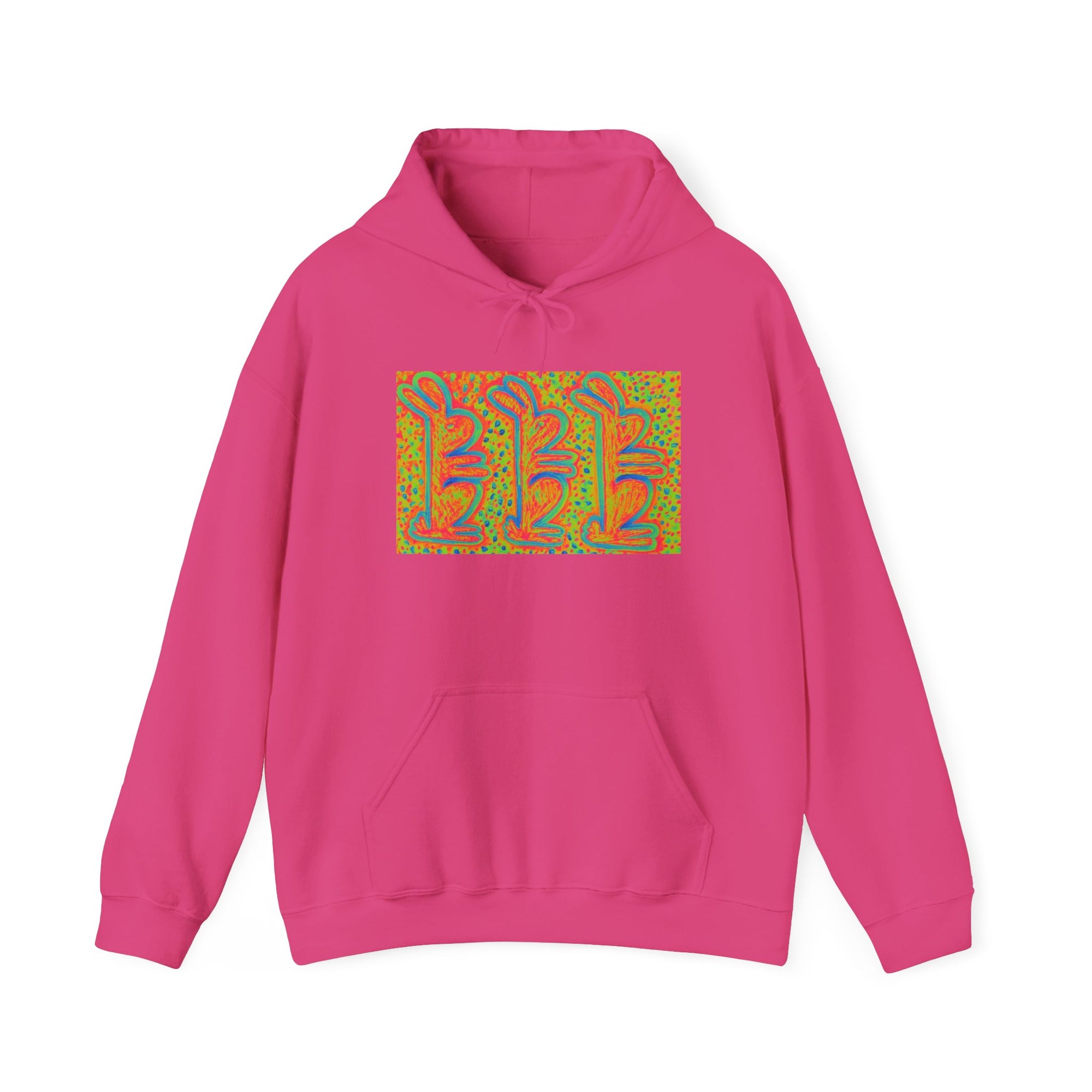 Cyber Bunny Unisex Heavy Blend™ Hooded Sweatshirt