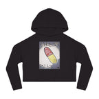 Take Your Pillz Cropped Hoodie for Women - Trendy & Stylish Sweatshirt