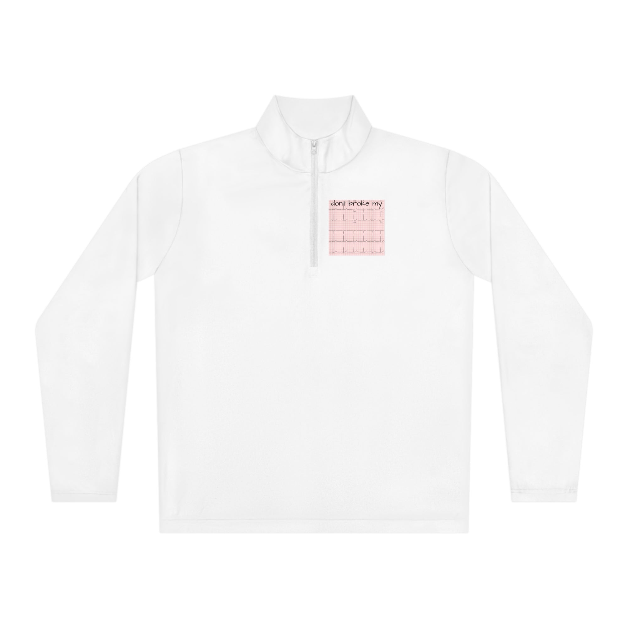 Ekg Unisex Quarter-Zip Pullover