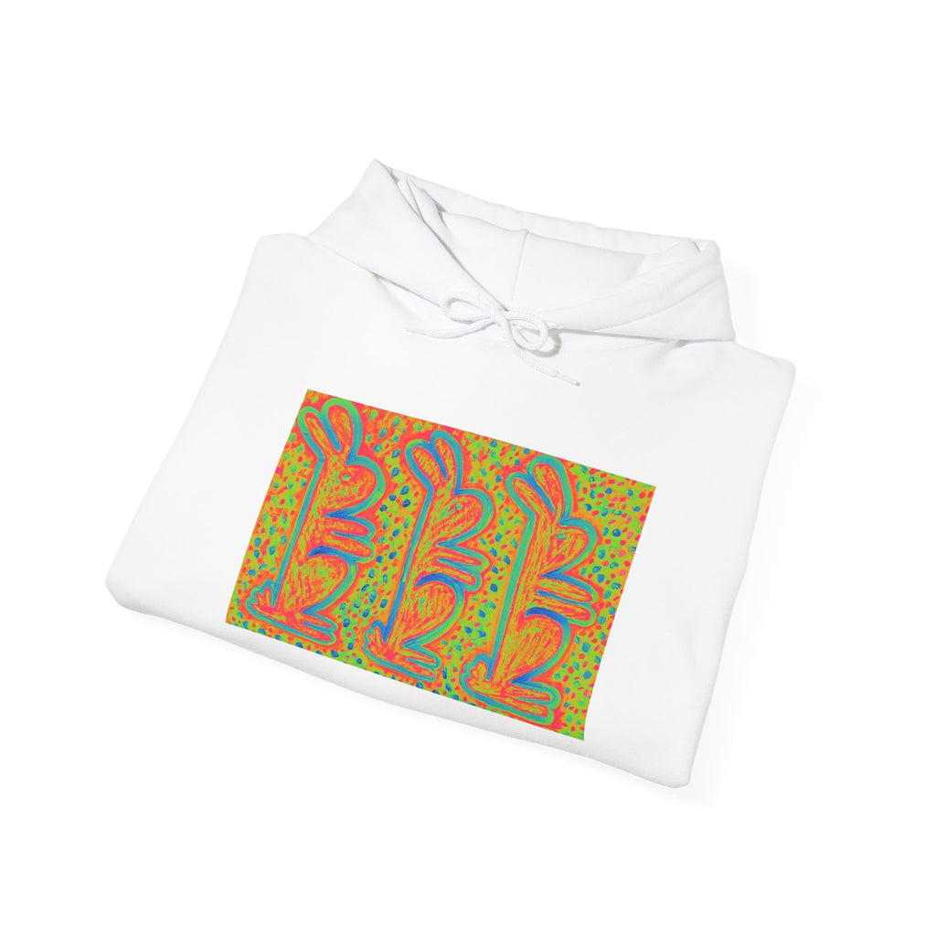 Cyber Bunny Unisex Heavy Blend™ Hooded Sweatshirt