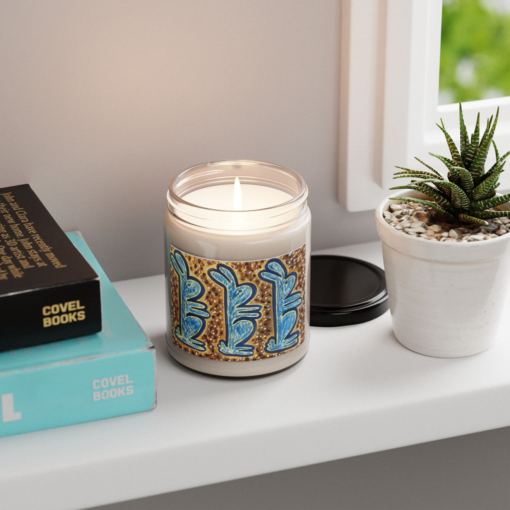 Artistic Rabbit Design Soy Candle, Handmade Eco-Friendly Gift for Home, Aromatherapy Vanilla & Cinnamon Candle, Spring Decor, Birthday [...]