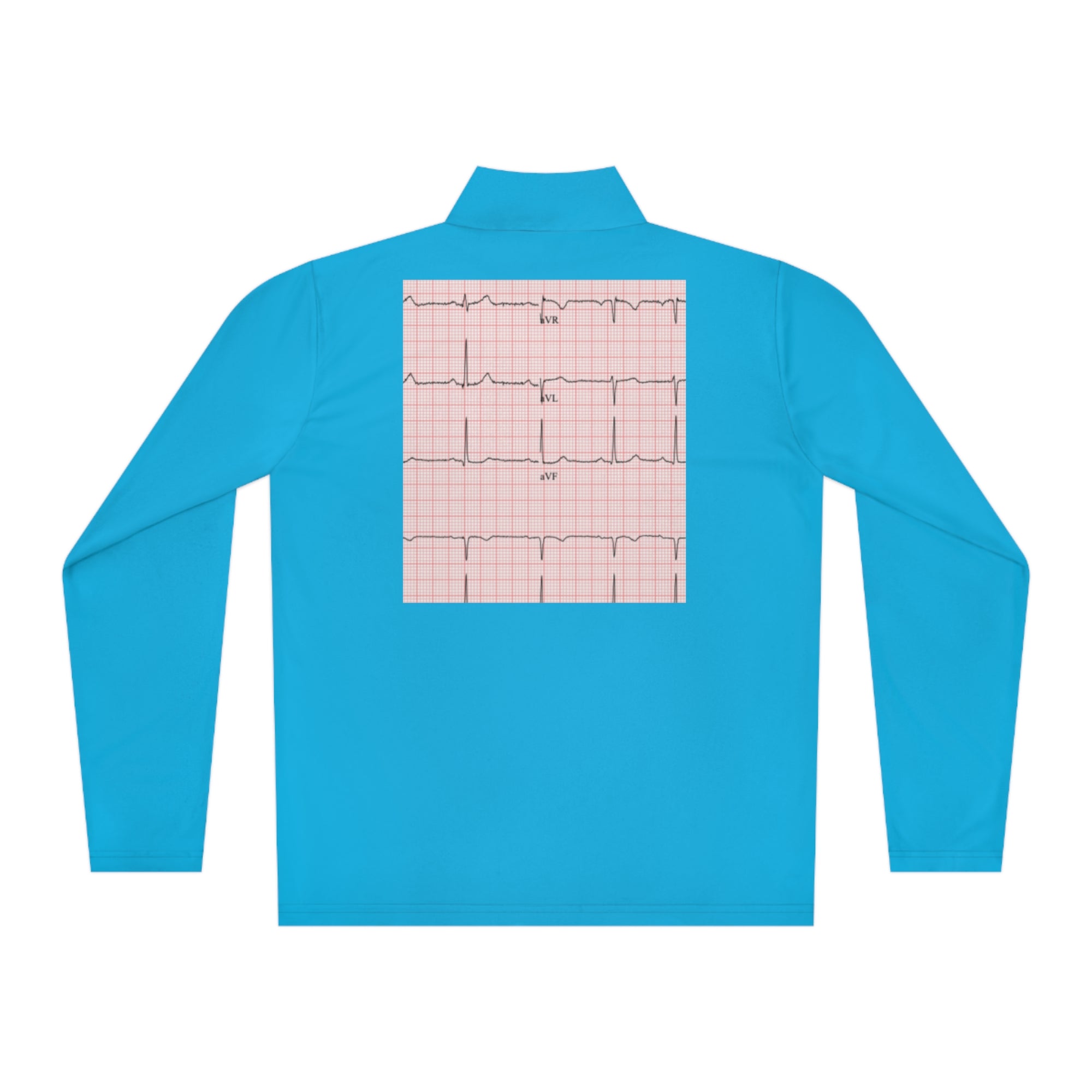 Ekg Unisex Quarter-Zip Pullover