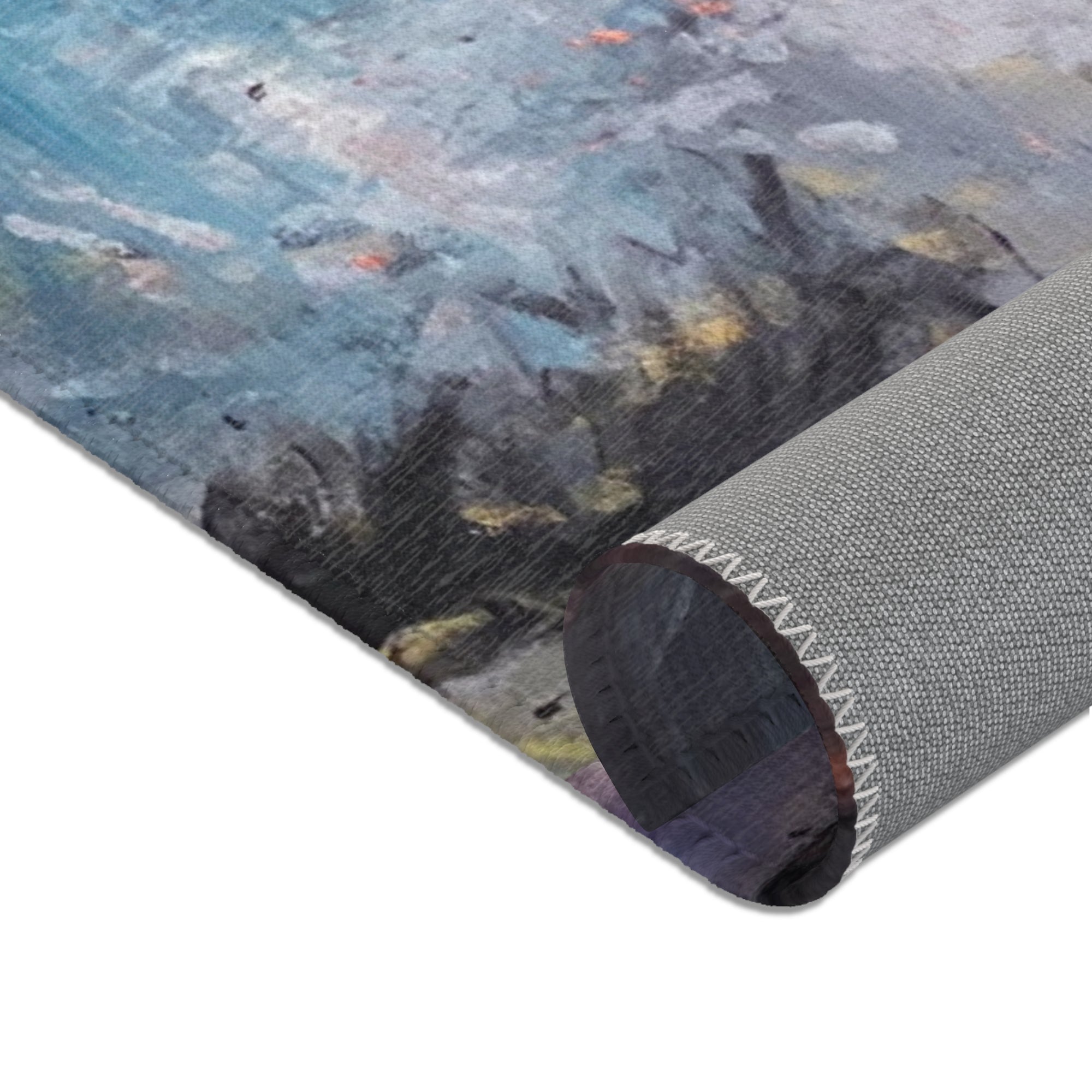 Abstract Area Rug | Bohemian Home Décor, Living Room Accent, Unique Floor Mat, Stylish Carpet, Cozy Indoor Rugs