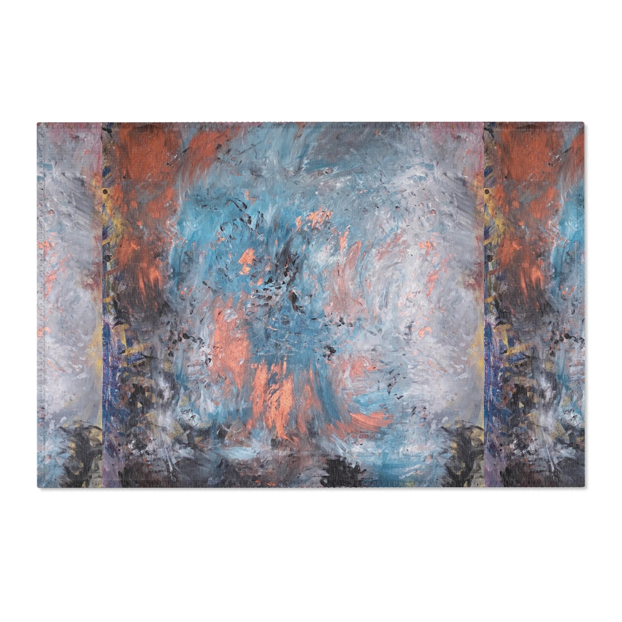 Abstract Area Rug | Bohemian Home Décor, Living Room Accent, Unique Floor Mat, Stylish Carpet, Cozy Indoor Rugs