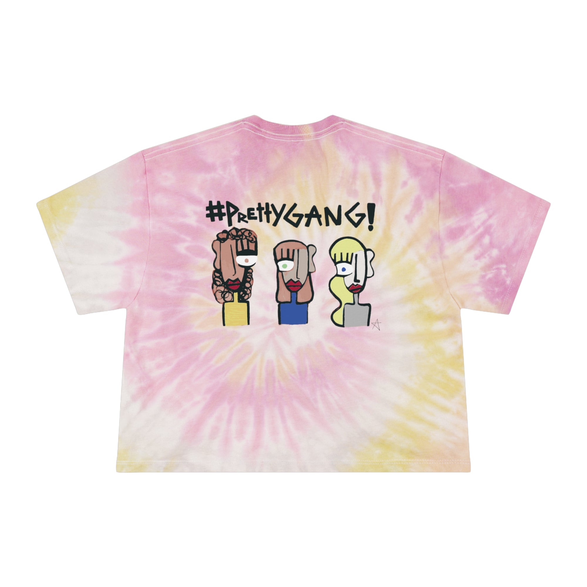Women's Tie-Dye Crop Tee