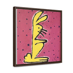 Bunny Baby Gallery Canvas Wraps, Square Frame