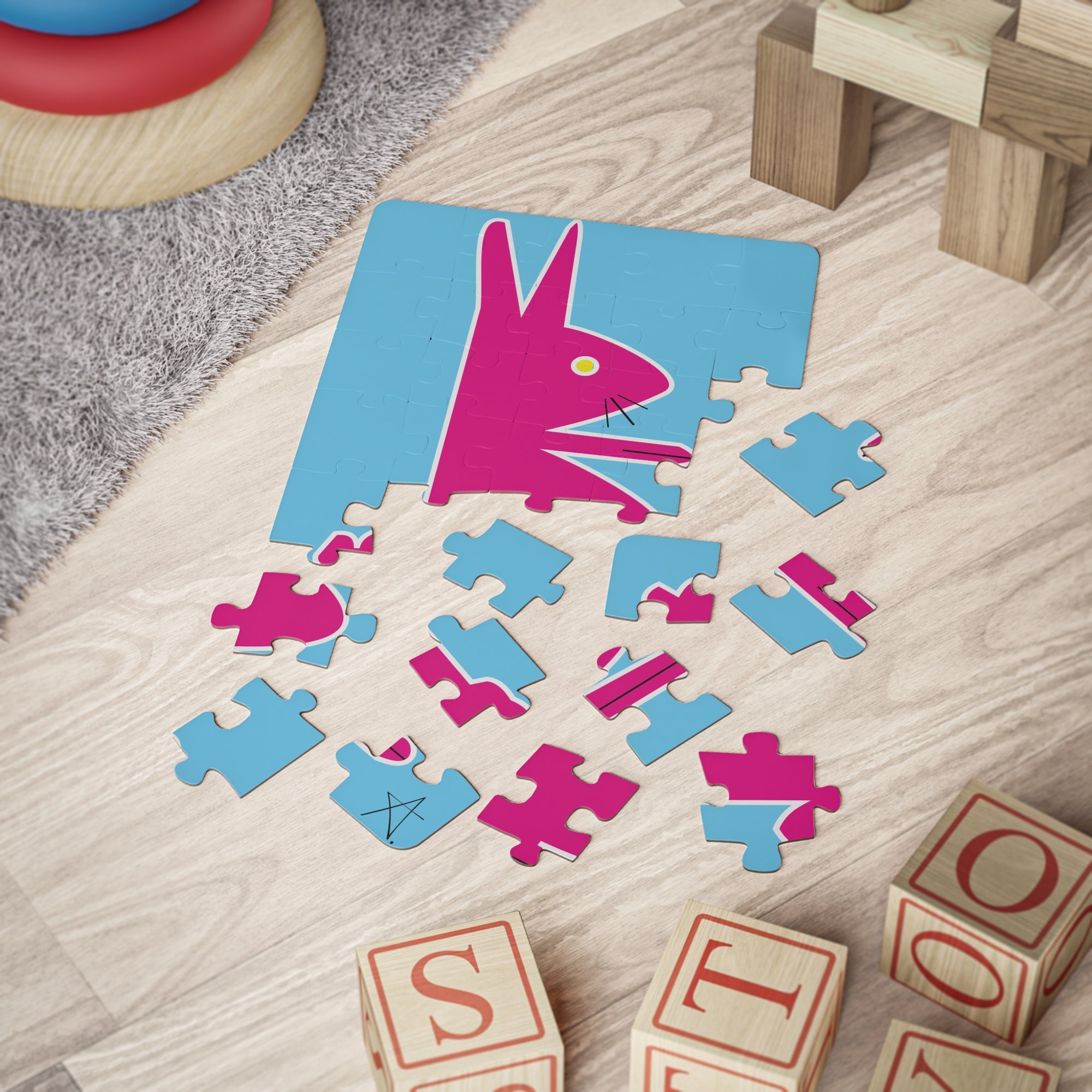 Bunny Puzzle, 30-Piece