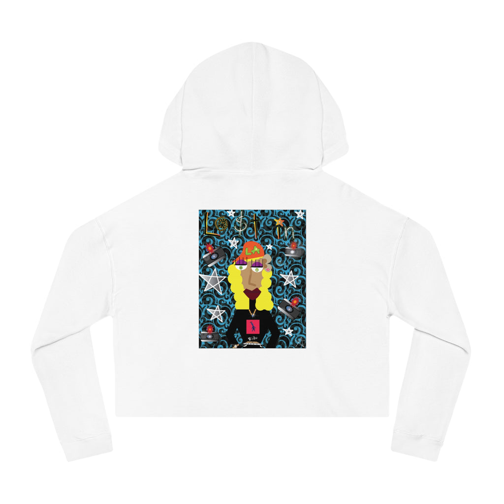 Lo$t in LA Women’s Cropped Hooded Sweatshirt
