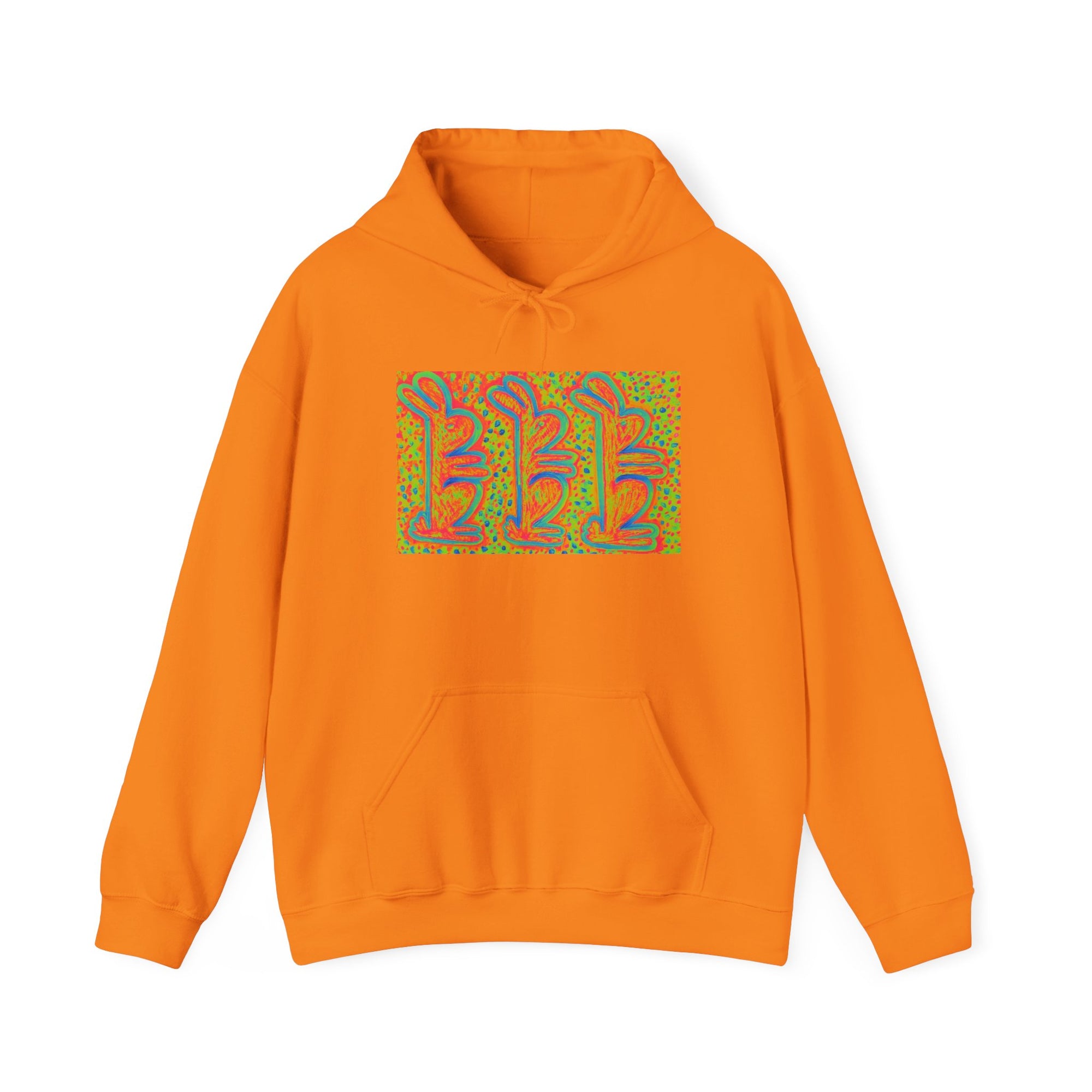 Cyber Bunny Unisex Heavy Blend™ Hooded Sweatshirt