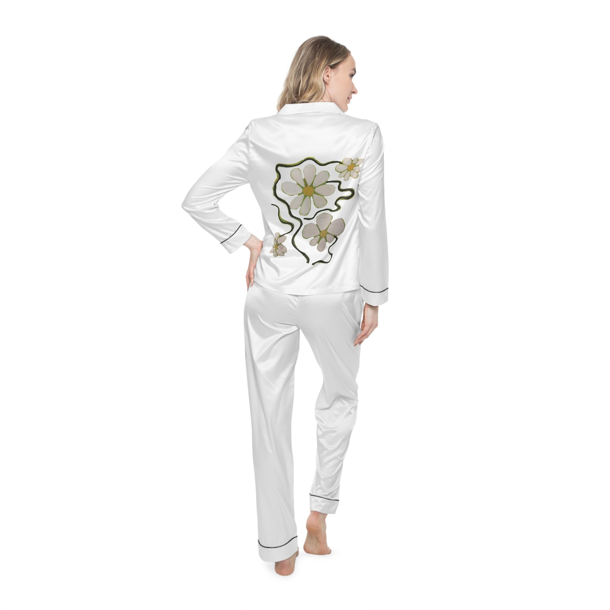 Copy of Women's Satin Pajamas (AOP)