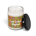 Rabbit Design Soy Candle, Handmade Eco-Friendly Gift